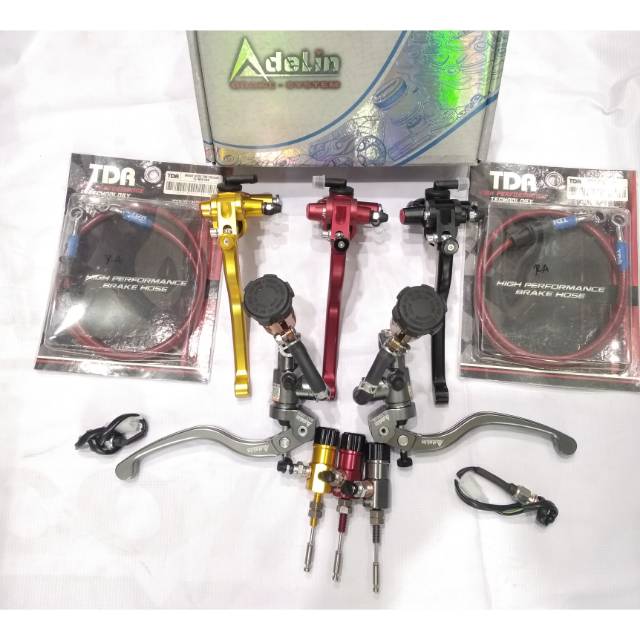 kopling hidrolik Vixion ninja CBR master rem dan kopling hidrolik universal