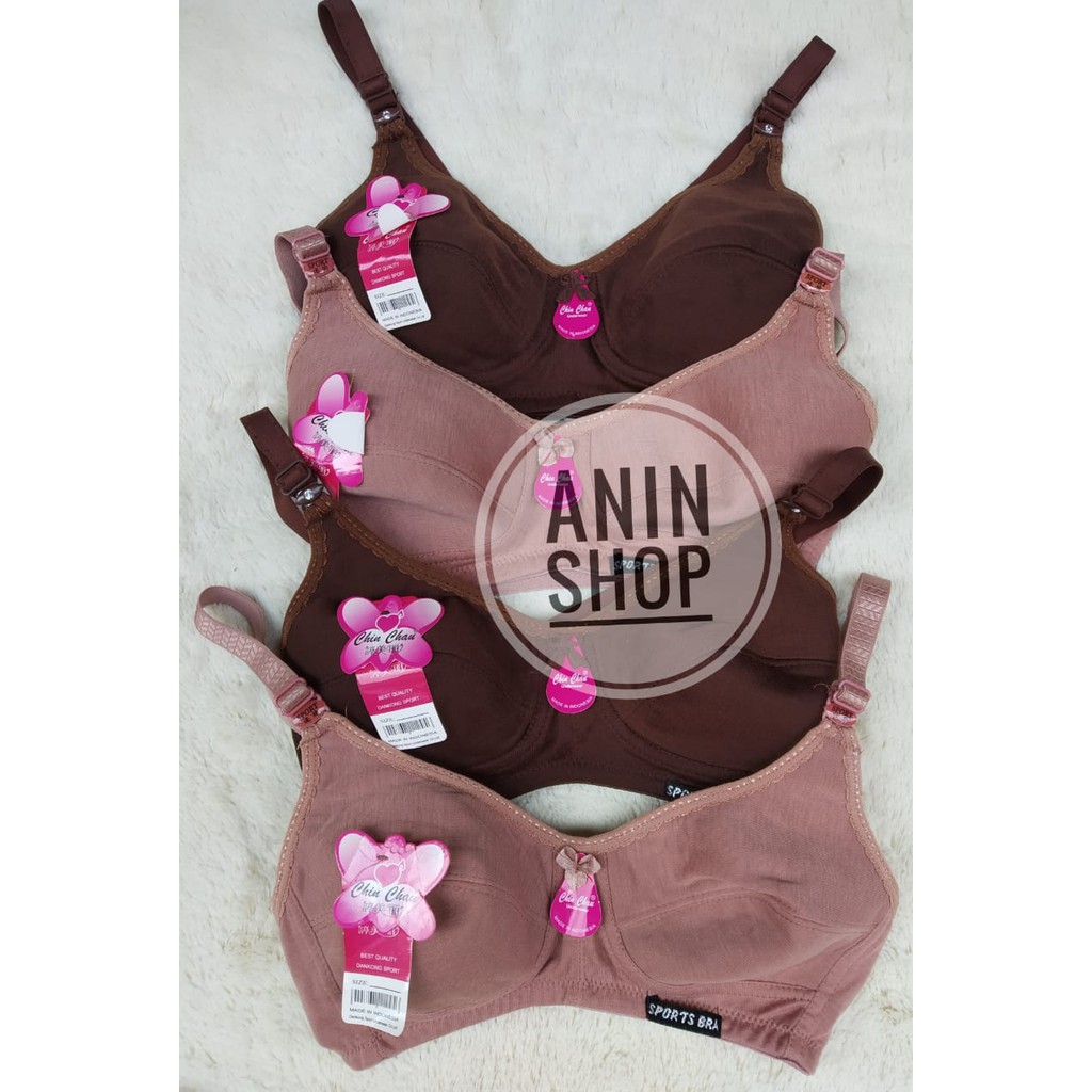  BH  SPORT CHIN CHAU Bh Wanita  Murah Berkualitas Kancing 