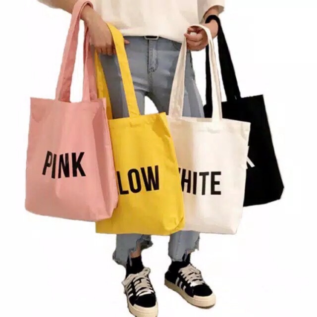 TOTE BAG K-POP/ EXO/ BTS/BIGBANG/ fashion tas tote bag COLOUR