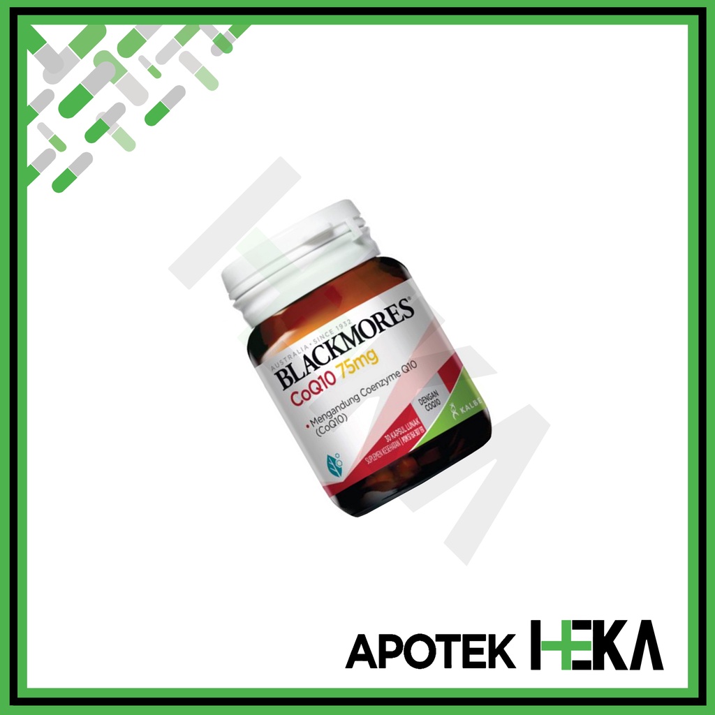 Blackmores CoQ10 75 mg - Kesehatan Otot Jantung (SEMARANG)