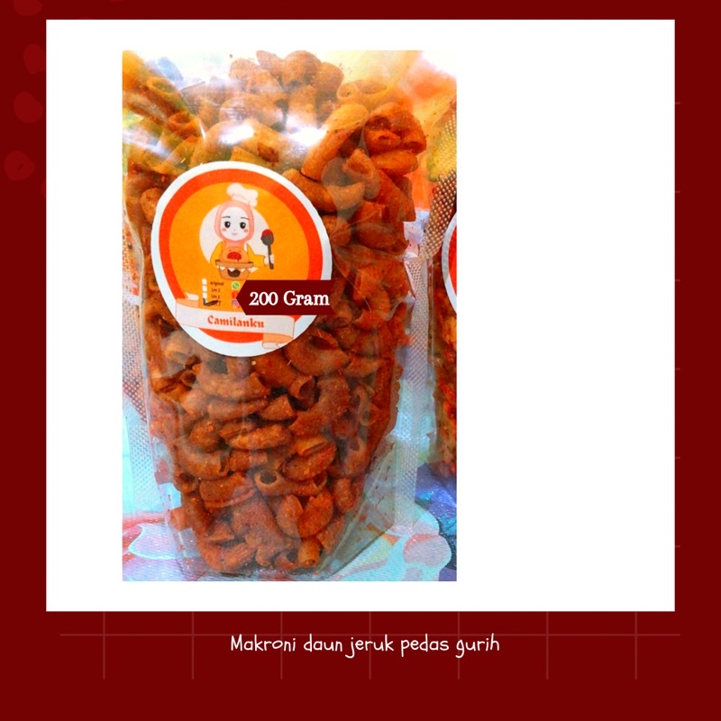 

MAKRONI, BASRENG DAUN JERUK 200 GR PEDAS GURIH