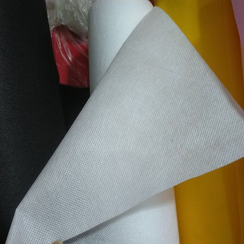 Tissue Kertas /Tissue furing/ Kain Hand Bouquet/ Spunbond gsm mix /kain furing/kain spunbond per meter-Putih 75gsm