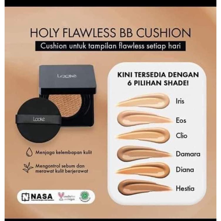 CUSHION Looke NASA Bedak Cair Foundation - Original