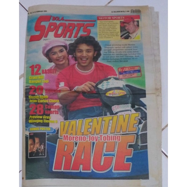 Tabloid BOLA Sports . No. 20. 9-15 feb 2005