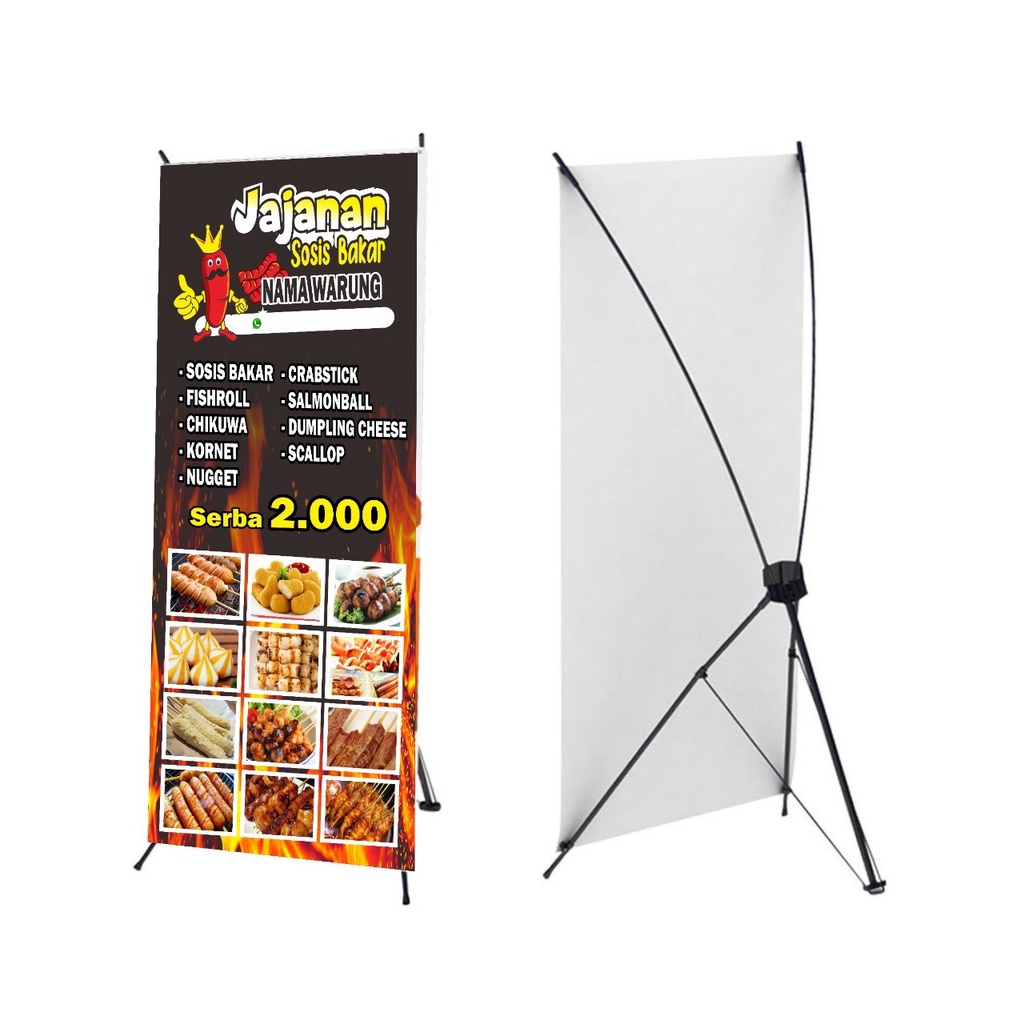 jual-x-banner-jajanan-sosis-bakar-ukuran-60-x-160-cm-cetak-x-banner-y