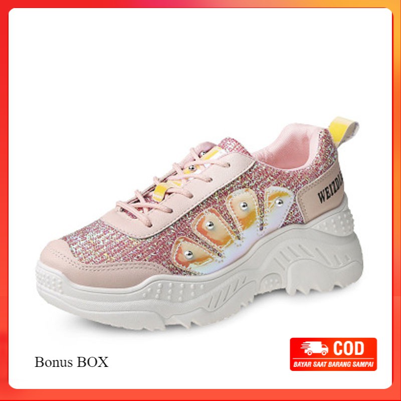 [ ORIGINAL IMPORT ] Sneakers Wanita Sepatu Wanita Fashion Import Premium Quality SI026