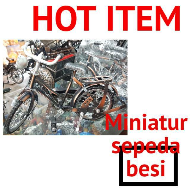 MINIATUR SEPEDA BESI/SEPEDA ONTHEL MINI/SEPEDA BESI/MINIATUR BESI