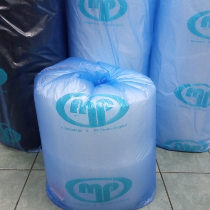 

buble wrap hitam/bening MP 50cm x 50mtr - Putih