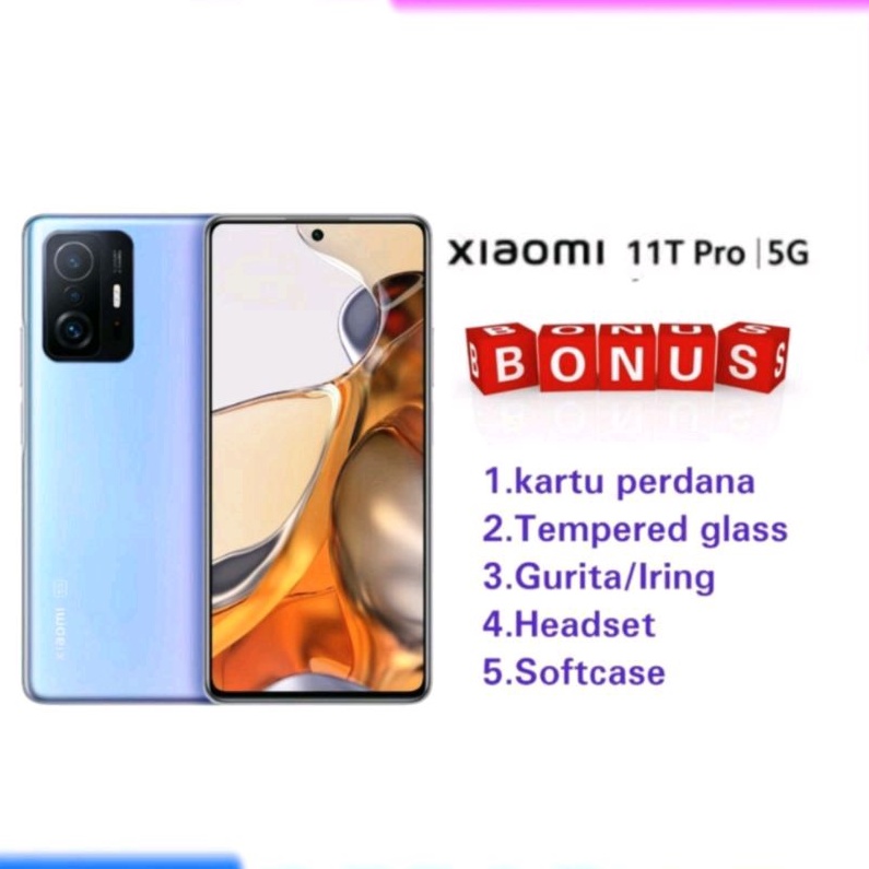 XIAOMI M I 11T PRO 12/256 & XIAOMI MI 11T 8/256 5G NEW GRS RESMI XIAOMI