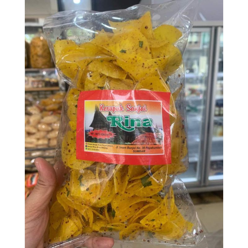 

ENAK !! KERUPUK SINGKONG BUMBU KUNING