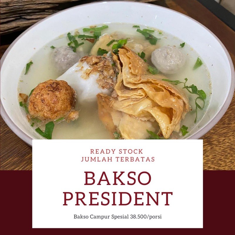 Jual Bakso President Malang Original Shopee Indonesia