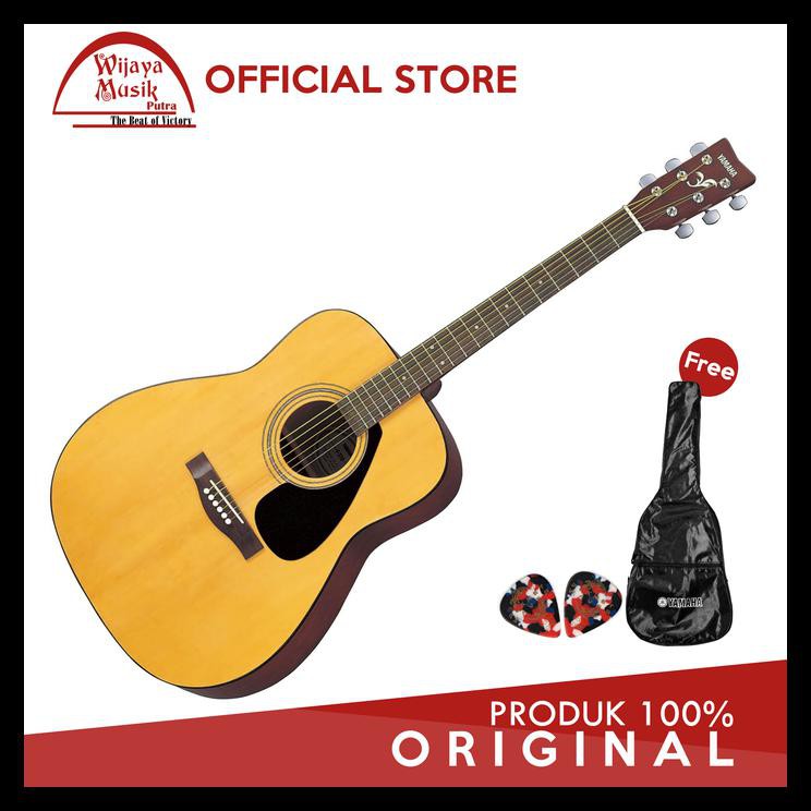 PROMO Yamaha Gitar F310 / F 310 / F-310 - Natural + Softcase & 2 Pick PROMOKode 419