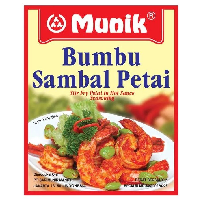

Munik Bumbu Sambal Petai 90gr