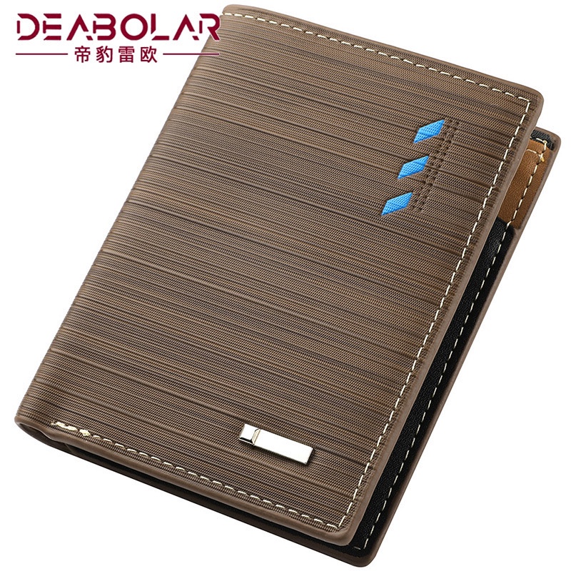 ORIGINAL DEABOLAR IMPOR K3264 DOMPET UANG LIPAT PRIA TEBAL KEREN