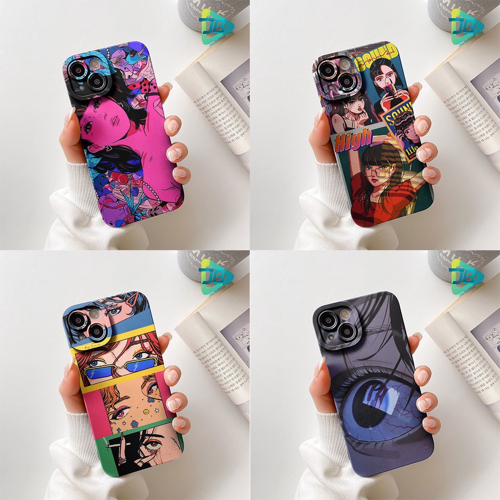 SOFTCASE PROCAMERA CUSTOM ANIME OPPO VIVO SAMSUNG REALME XIAOMI IPHONE INFINIX FOR ALL TYPE JB5753