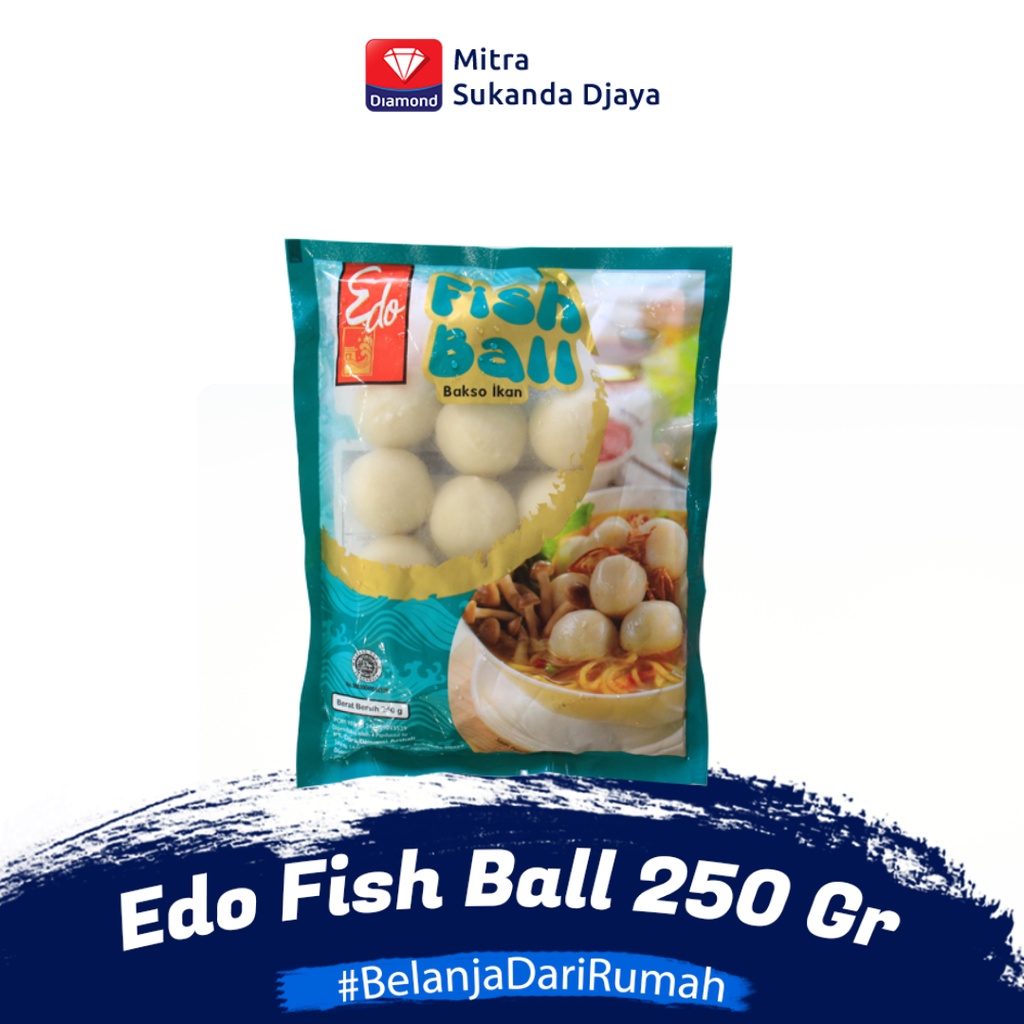 

Bakso Ikan - Edo Fish Ball 250Gr