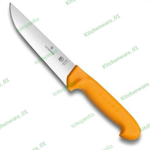 Butcher knife /pisau sembelih victorinox swibo original kode 5.8431.21