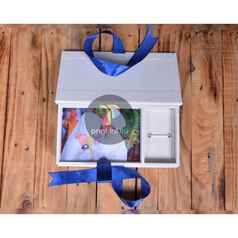 CETAK PHOTO 4R CETAK FOTO 4R FREE HARDBOX + SLOT USB (CETAK+PACKAGING) BUNDLING FREE CUSTOM LOGO/NAM