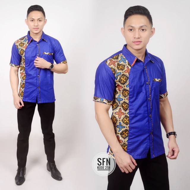 KEMEJA HEM BATIK TERVIRAL DI SHOPEE ORIGINAL NO KW READY SERAGAM HARGA GROSIR