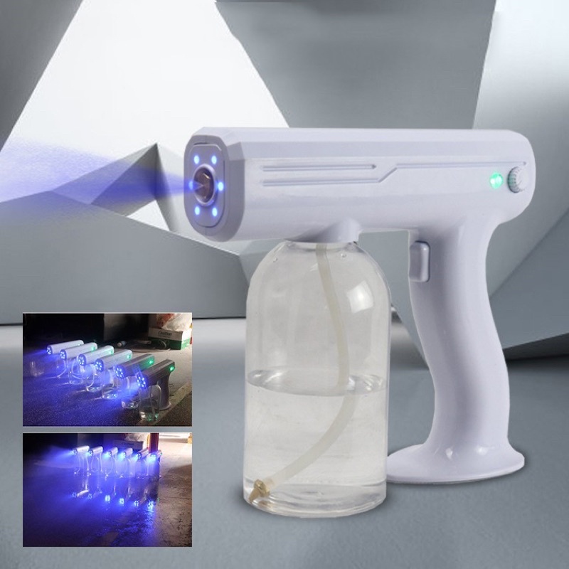 800ml Fogging Machine Wireless Disinfection Blue Light Nano UV Spray Sprayer DISINFEKTAN