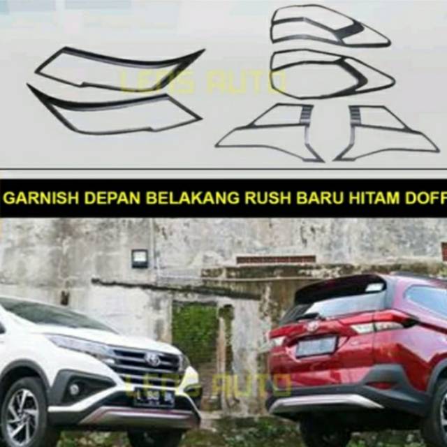 Garnis lampu depan/belakang all new rush/terios