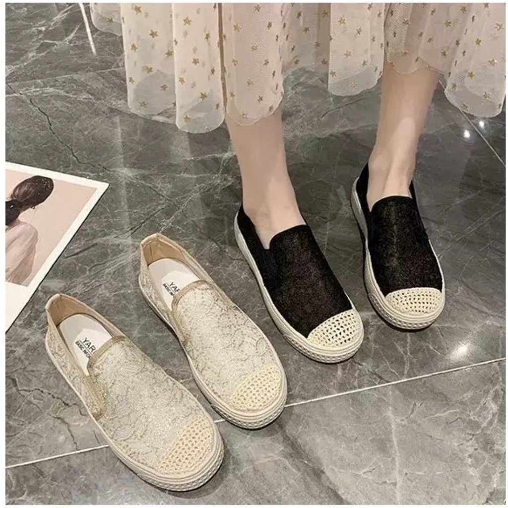 AGI10110 sepatu wanita import murah sepatu mules wanita import murah terbaru fashion kekinian cod jakarta