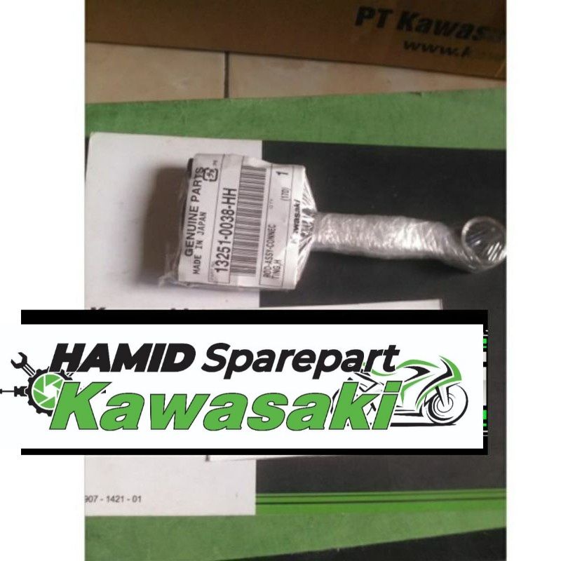 stang piston seher ninja 250 fi lama original KGP