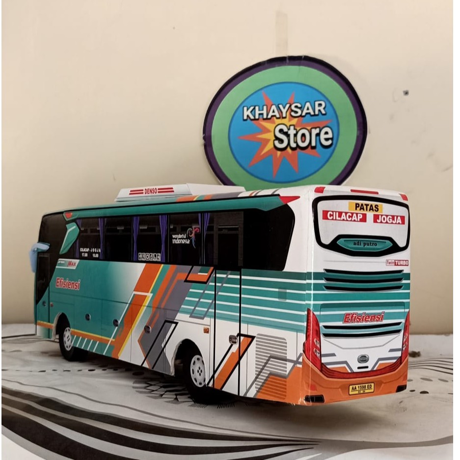 Miniatur Bus bis / mainan bus bis  Efisiensi Hijau Jetbus2 SHD