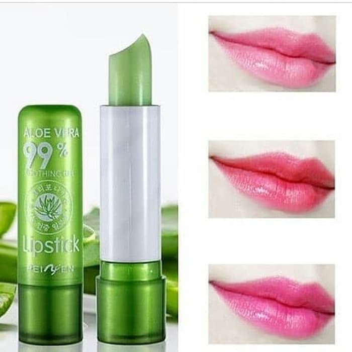 Lipbalm Aloe Vera Tanako 99% Lidah Buaya Pelembab Bibir berkualitas