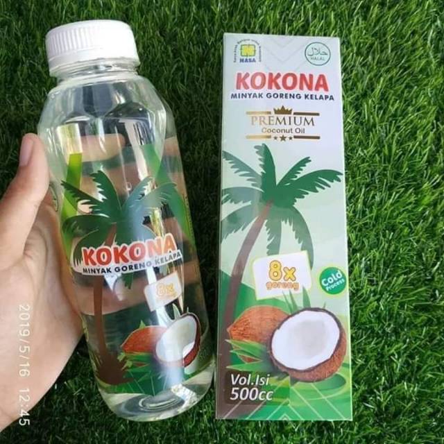 

minyak goreng kelapa murni kokona nasa original murah