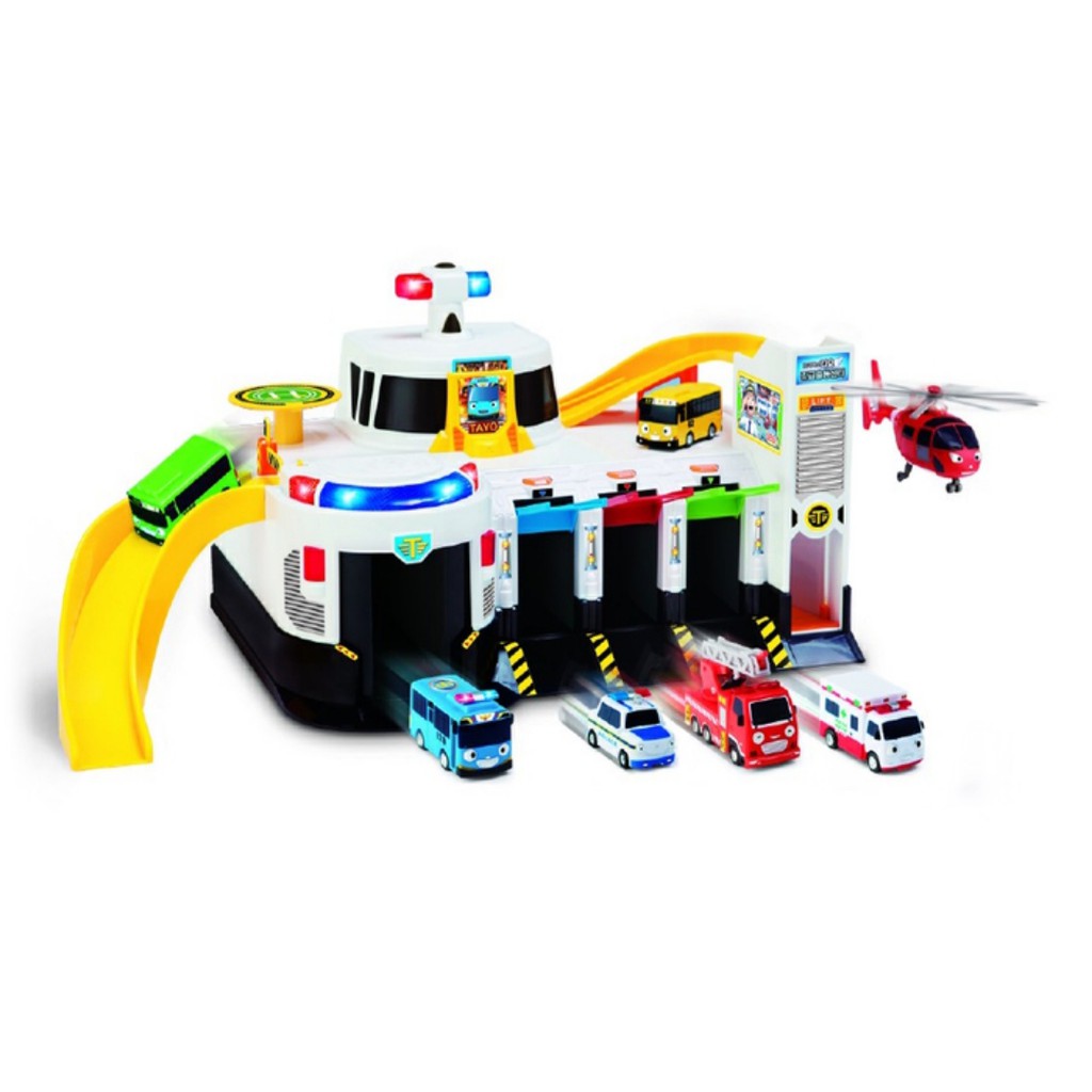 Tayo The Little Bus 116007 Tayo Emergency Centre Playset Tayo The Little Bus 116007 Tayo Emergency Centre Playset