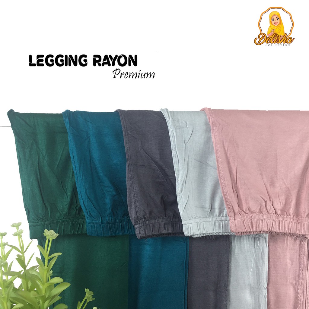 Celana Legging Panjang Wanita Rayon Premium SUPER JUMBO By : Islah/ Celana Panjang Kaos Basic Premium / Celana Rayon Premium / Daleman Wanita / Celana Daleman Wanita