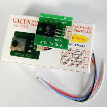 gacun led/lcd 4 kabel 22"- 36watt.