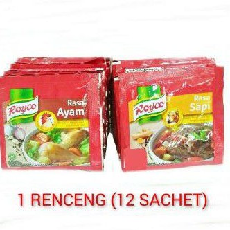 ROYKO AYAM KEMASAN RENCENG ISI12 SACHET. ORIGINAL. HARGA GROSIR. TERMURAH