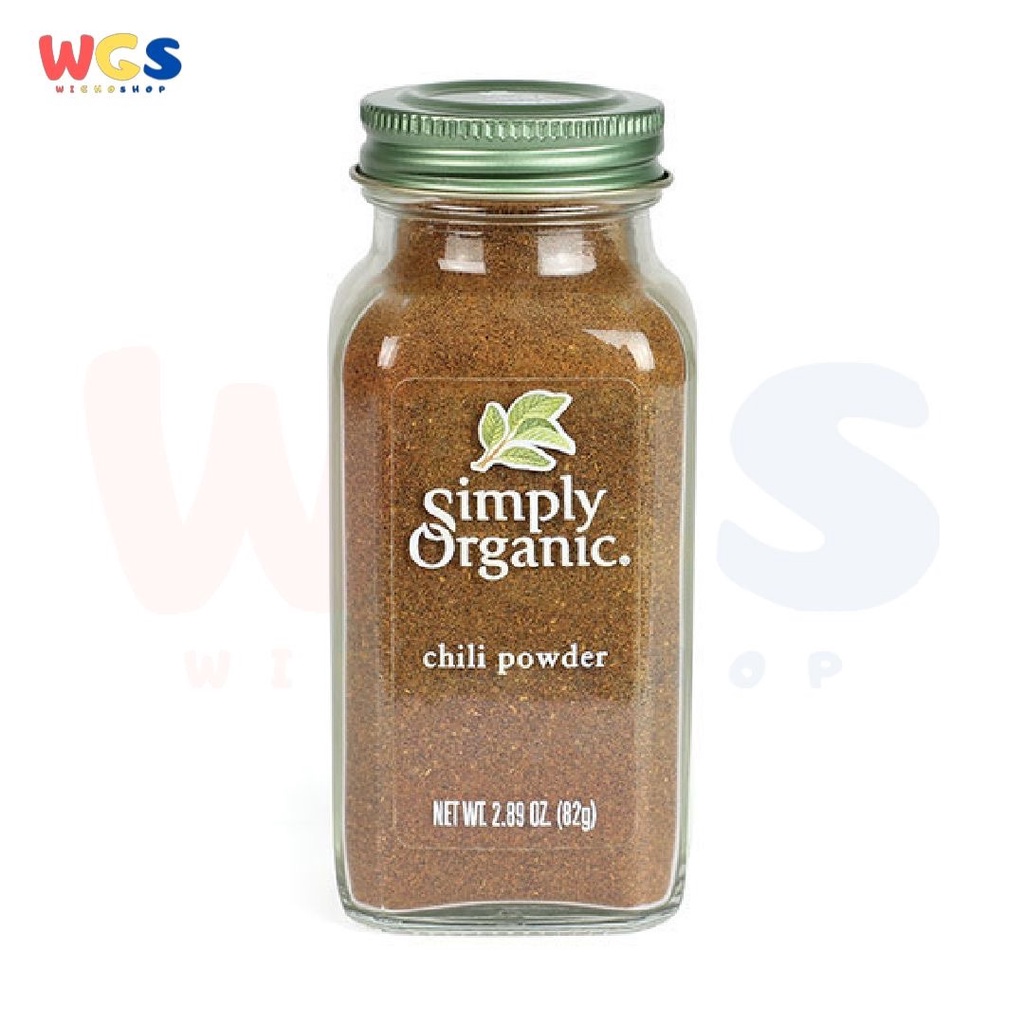 Simply Organic Chili Powder Certified USDA Organic 2.89oz 82g