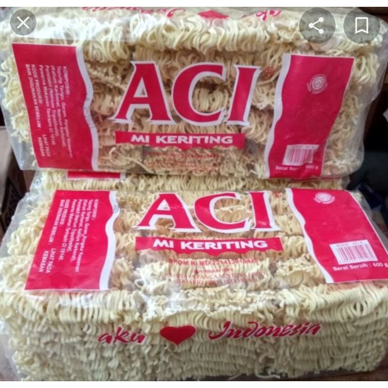 

mi keriting aci 600gr