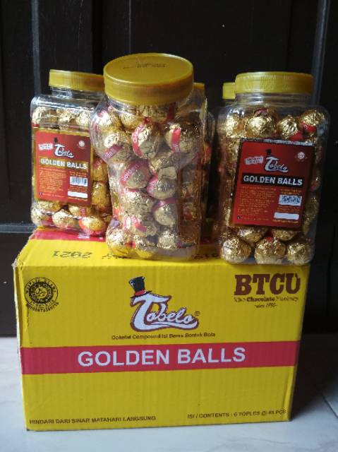 

Tobelo golden coklat 1 toples isi 45 butir