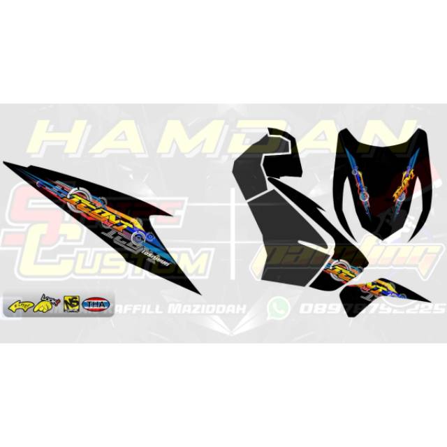 Striping custom beat karbu