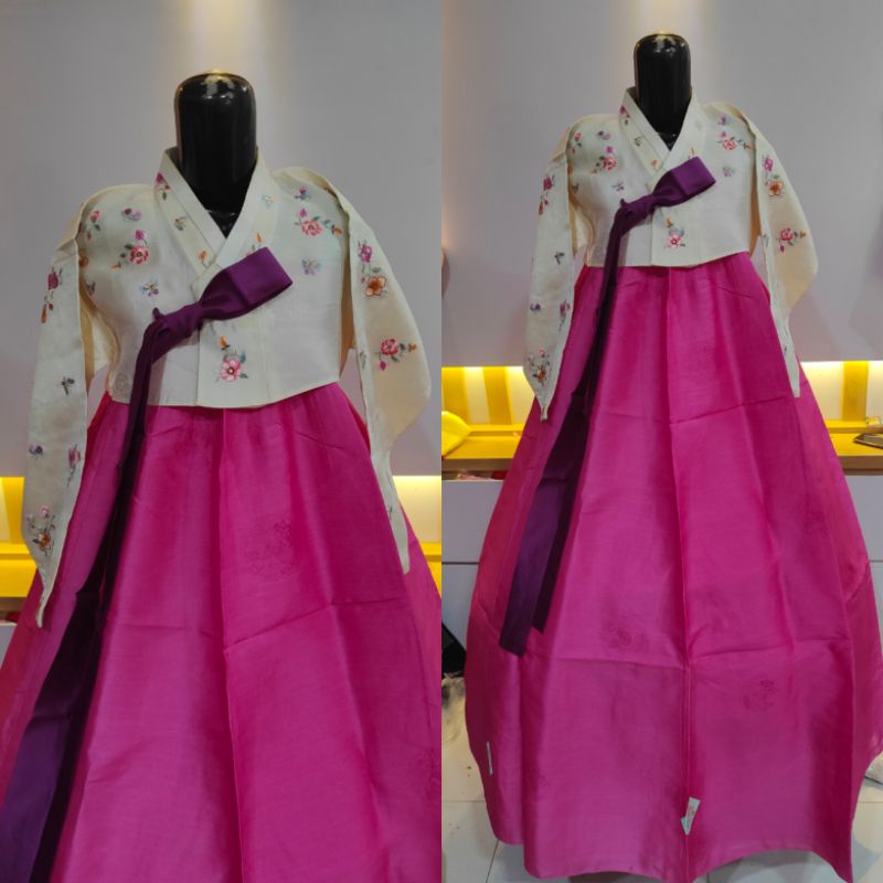 hanbokkorea pink tali nevi