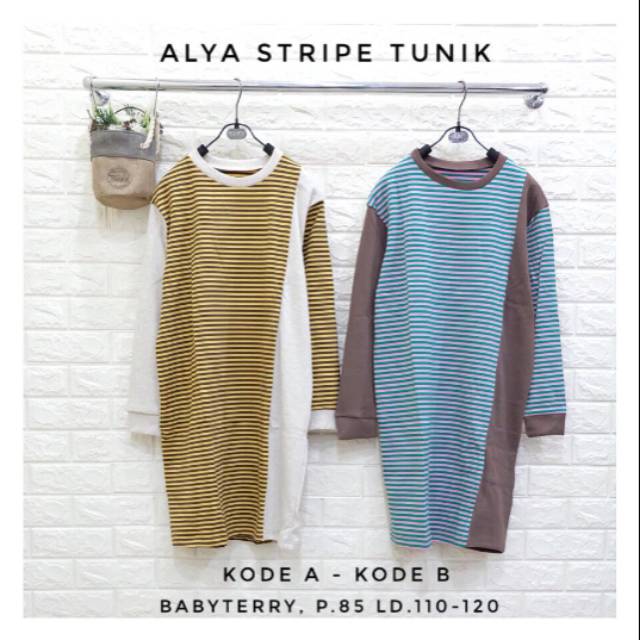 Alya stripe tunik