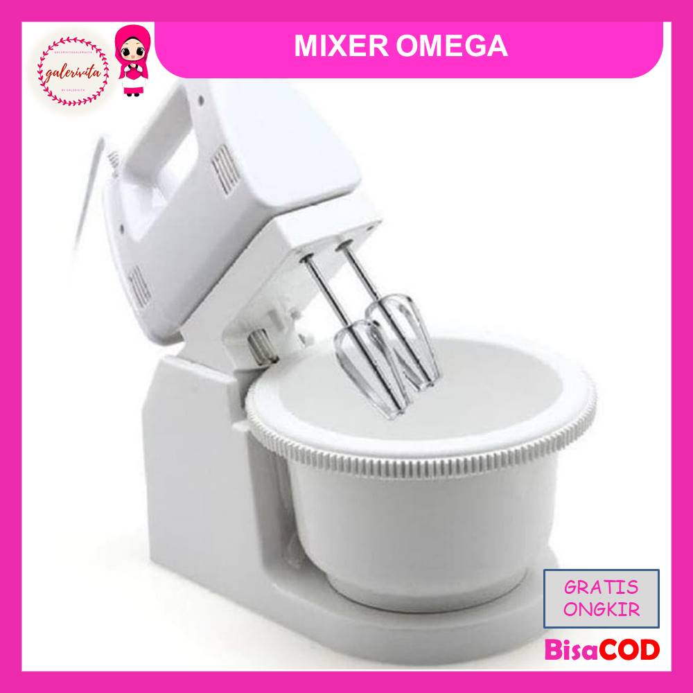 Mixer Omega NT Quality 1506 / Mixer Adonan Roti Warna Putih