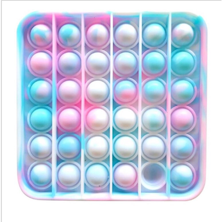 (50 model ready)POP IT CHEAP RAINBOW UNICORN/AMONG US fidget push Pop Its Fidget Toy Push-08