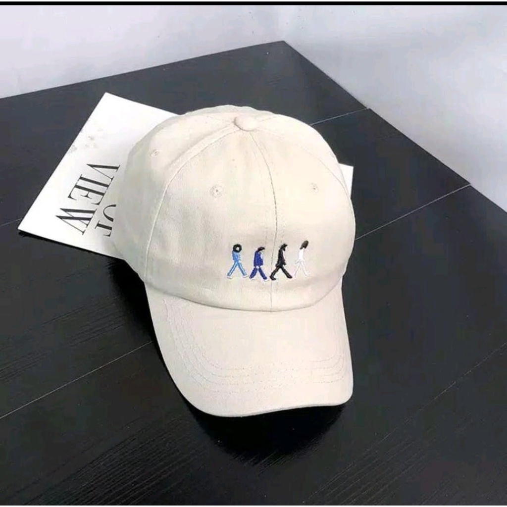 NEW topi polo baseball orang jalan cup caps bordir timbul bisa COD