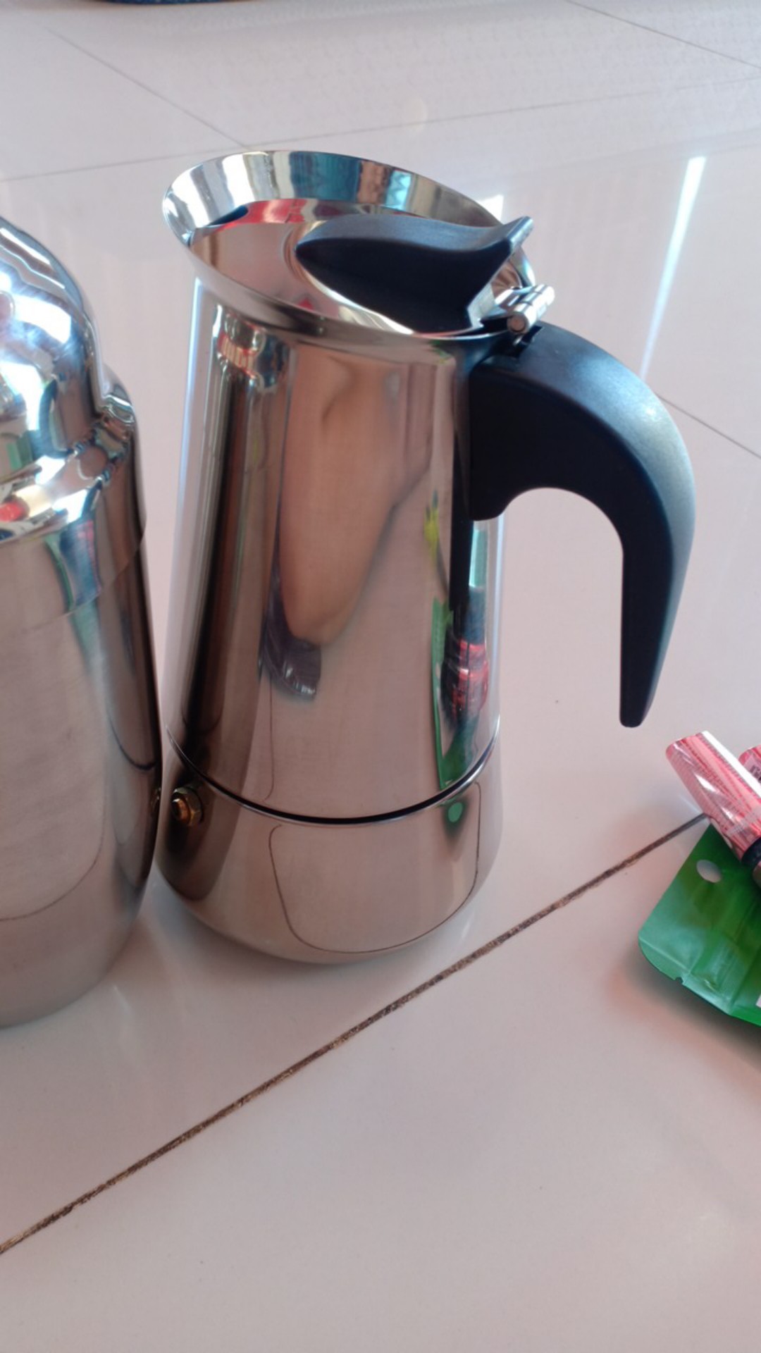 Espresso Maker Moka Pot Stainless Teko Kopi