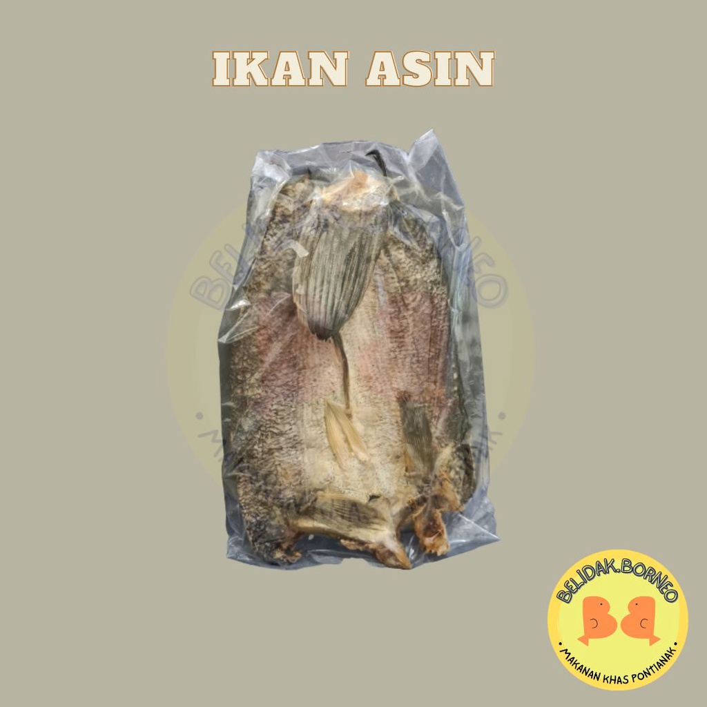 

Ikan Asin Gabus/ Ikan Asin Loi Pou Asli Pontianak 500 gr