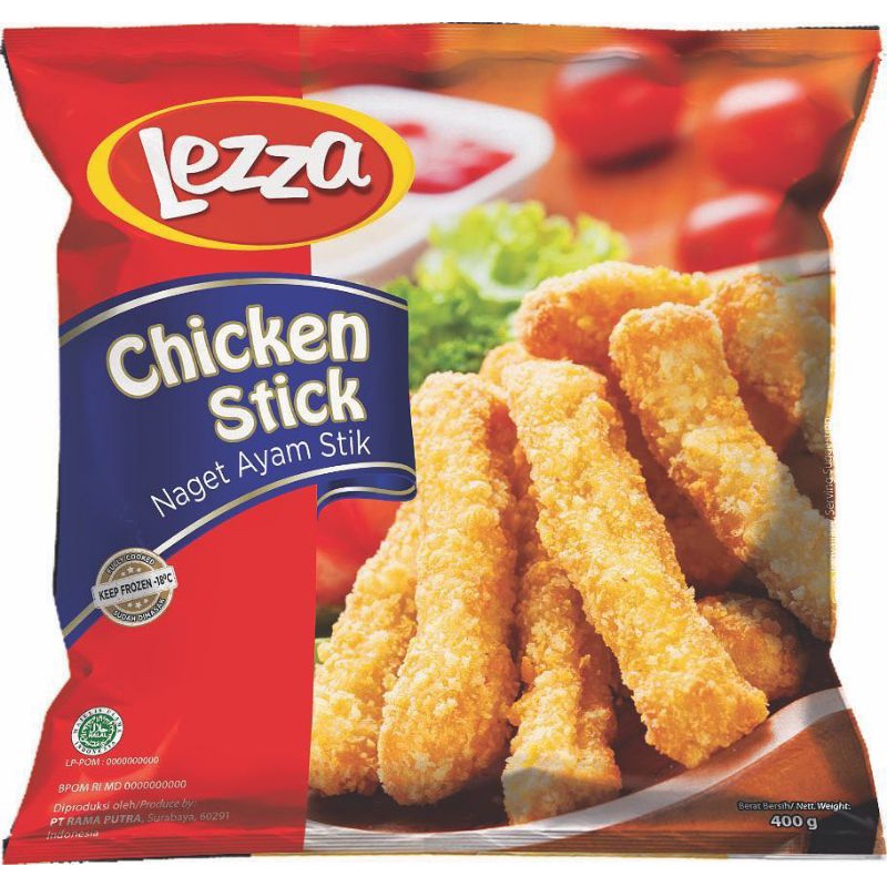 

Lezza Chicken Nugget Stick 200g & 400g