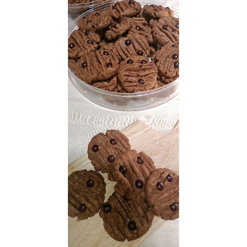

choco chips cookies (toples 500gram)