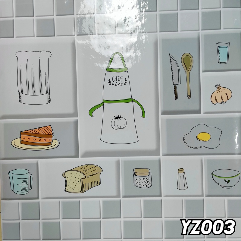 Stiker Dapur Anti Minyak Stiker Dapur Tahan Panas dan anti air 60Cmx5m - Homeliving