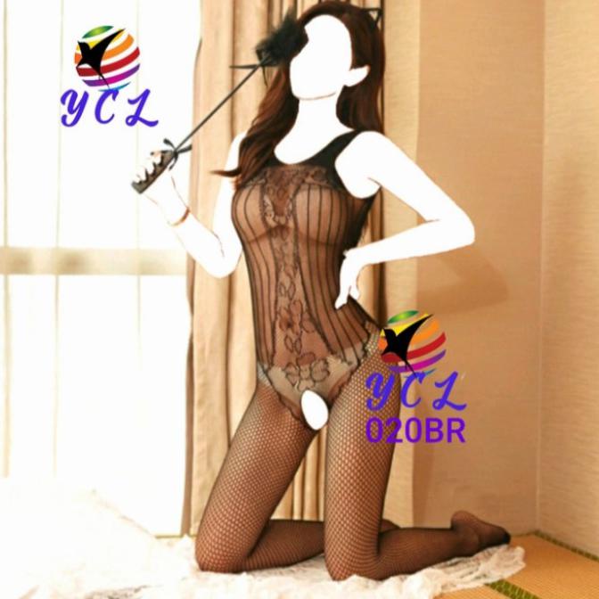 Lingerie Murah Lingerie Full Body Stocking Jaring