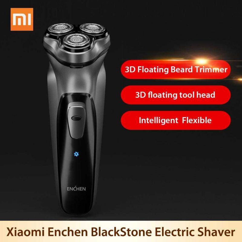 Shaver Enchen Blackstone Alat Cukur Jenggot Kumis Electric USB